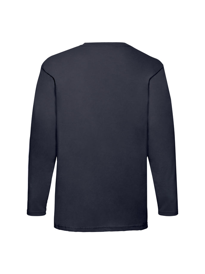 3-pack T-shirtów męskich z długim rękawem 100% bawełna 165G/M2