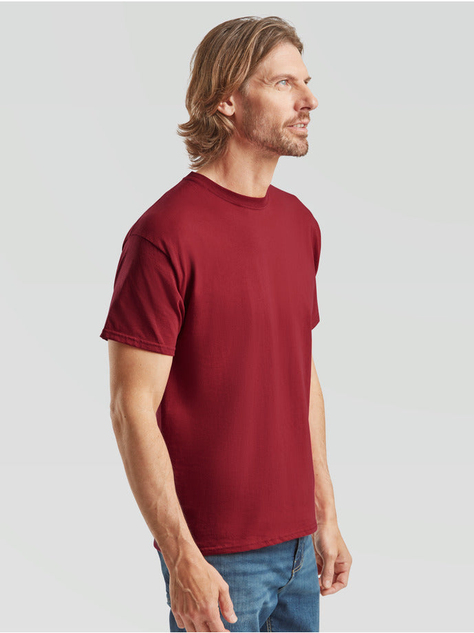 Zestaw bordowych koszulek 100% BAWEŁNA 3/5/8