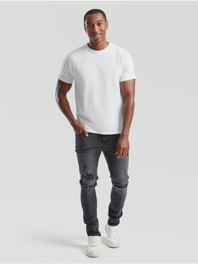 Zestaw białych koszulek 100% BAWEŁNA 3/5/8