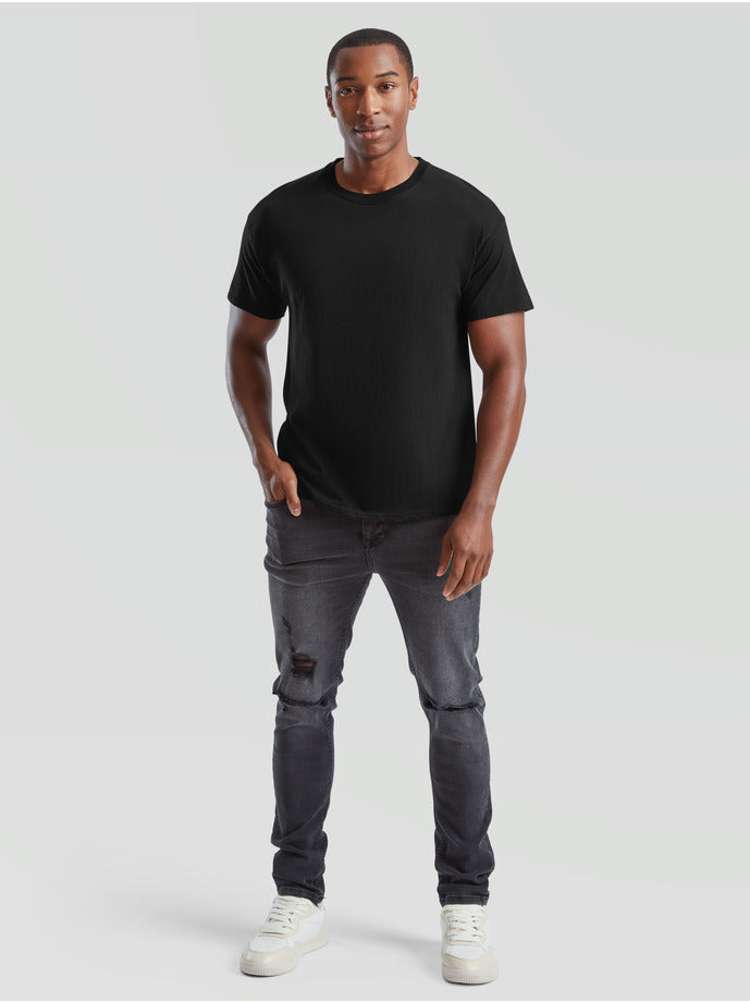 Zestaw czarnych koszulek 100% BAWEŁNA 3/5/8