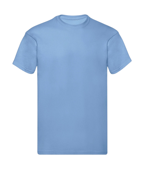 Zestaw niebieskich koszulek 100% BAWEŁNA 3/5/8