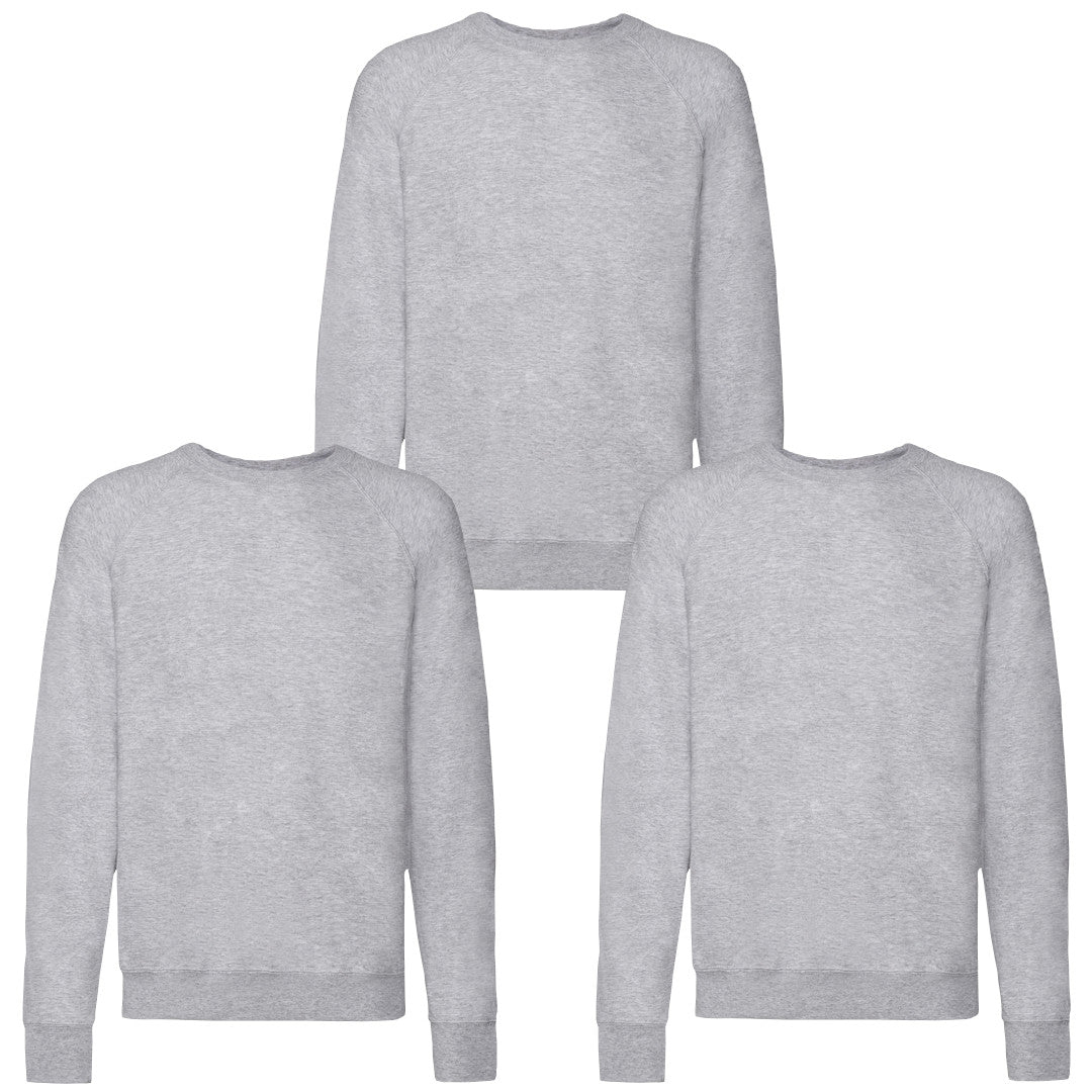 3-pack Bluz męskich bez kaptura  bawełna 240G/M2