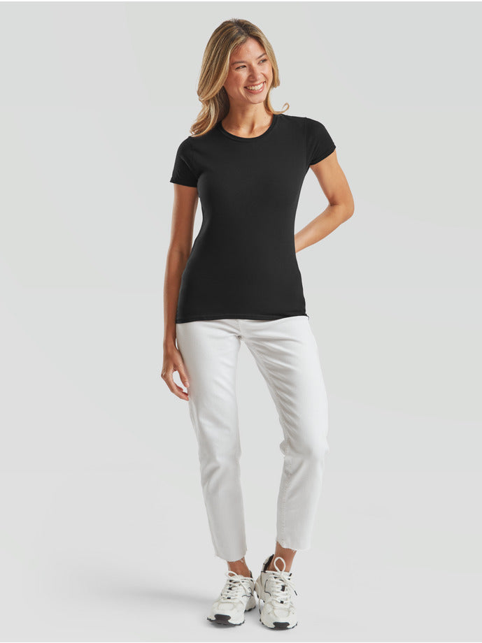 ZESTAW 6 KOSZULEK DAMSKICH 100% BAWEŁNA KRÓTKI RĘKAW KOSZULKI KLASYCZNE