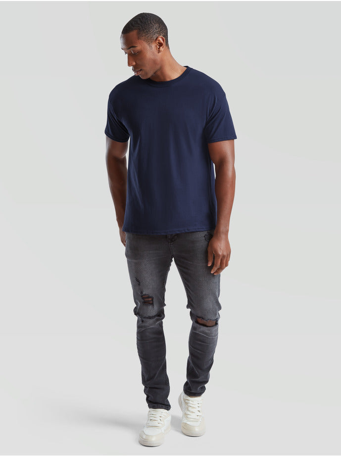 Zestaw granatowych koszulek 100% BAWEŁNA 3/5/8